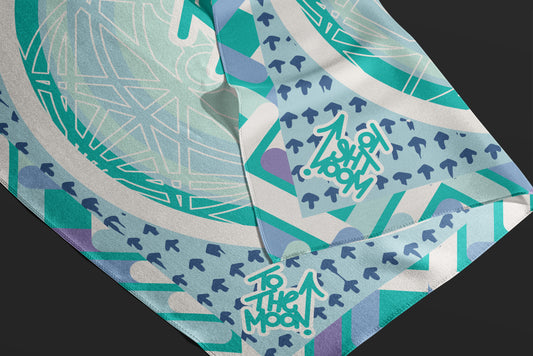 GAZOO MANDALA - SILK SCARF
