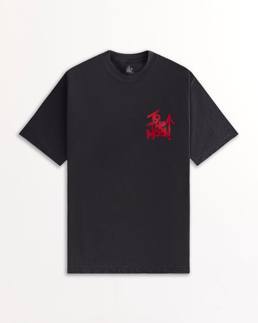 NY Yankees Spray Tag Tee - Obsidian