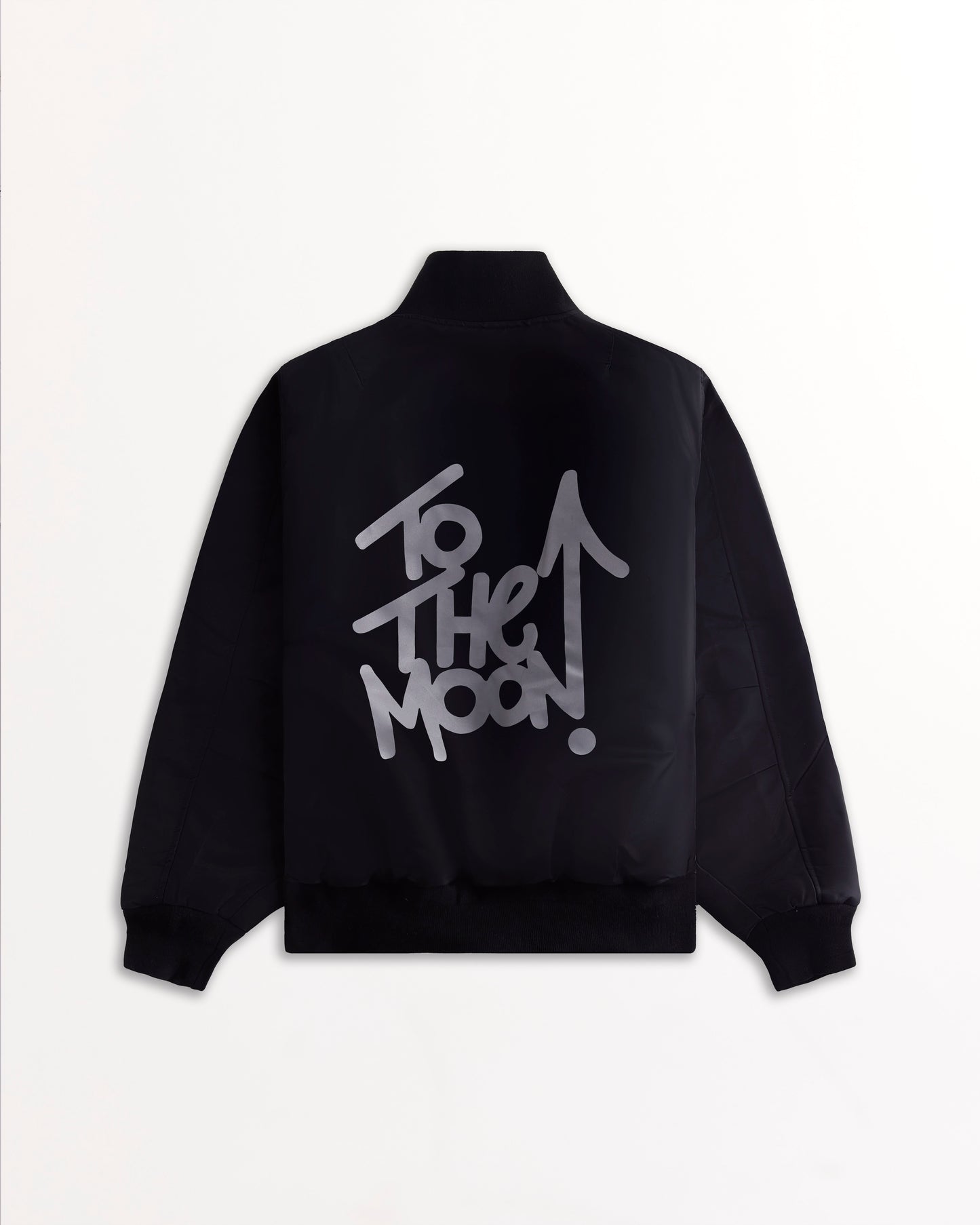 Reflective Bomber Jacket