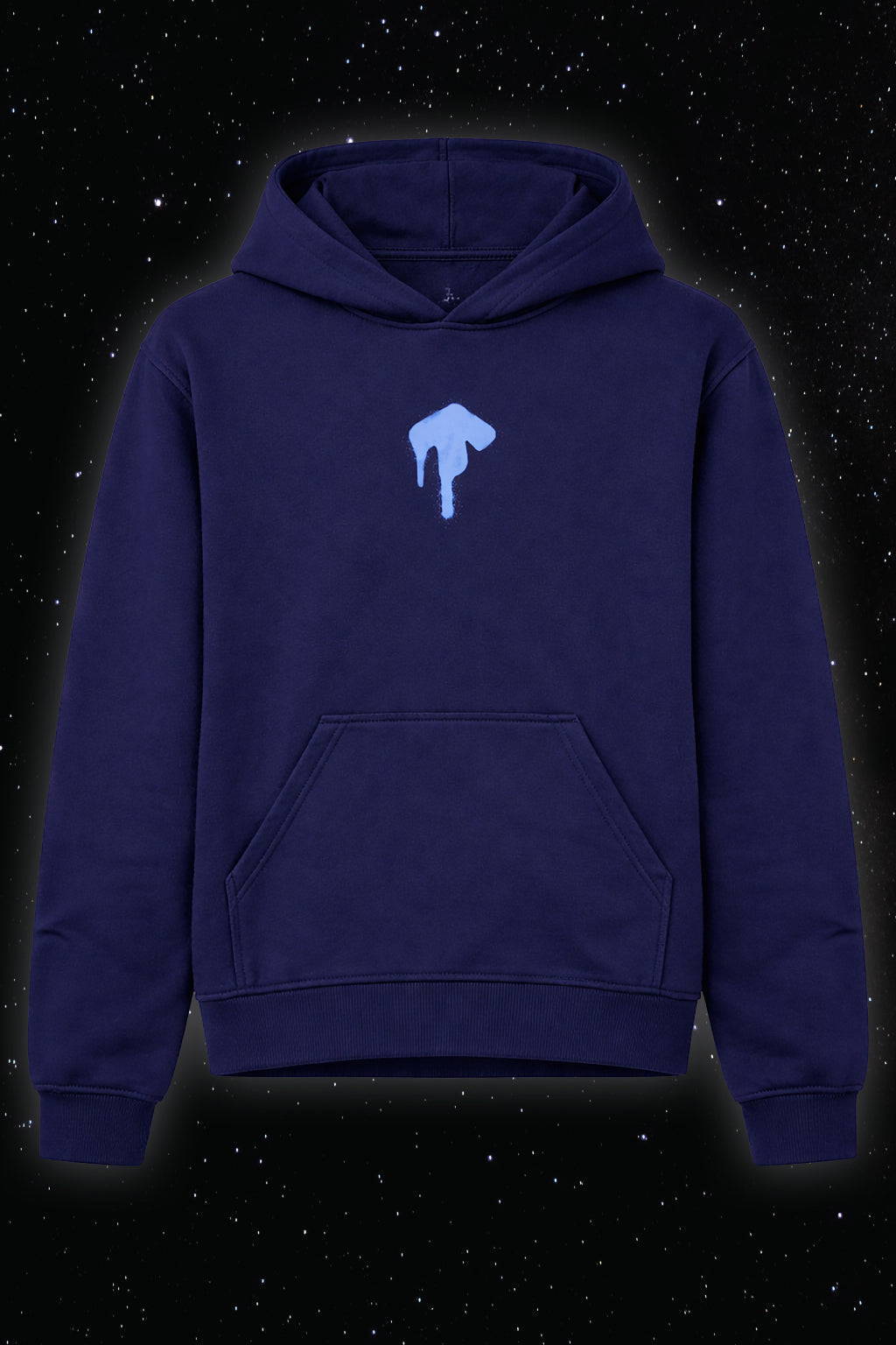 TTM CORE HOODIE - MIDNIGHT BLUE – To the Moon Clothing Store