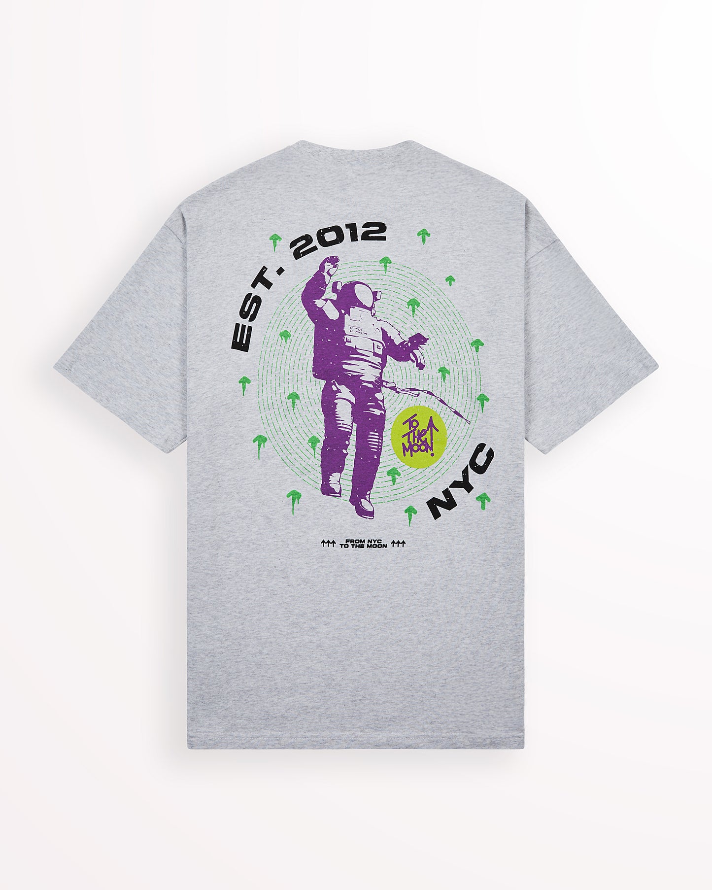 Astronaut Tee – Heather Grey
