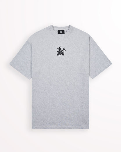 Reflective Paisley Tee – Gray