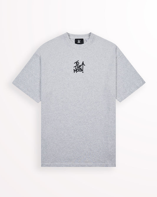 Reflective Paisley Tee – Gray