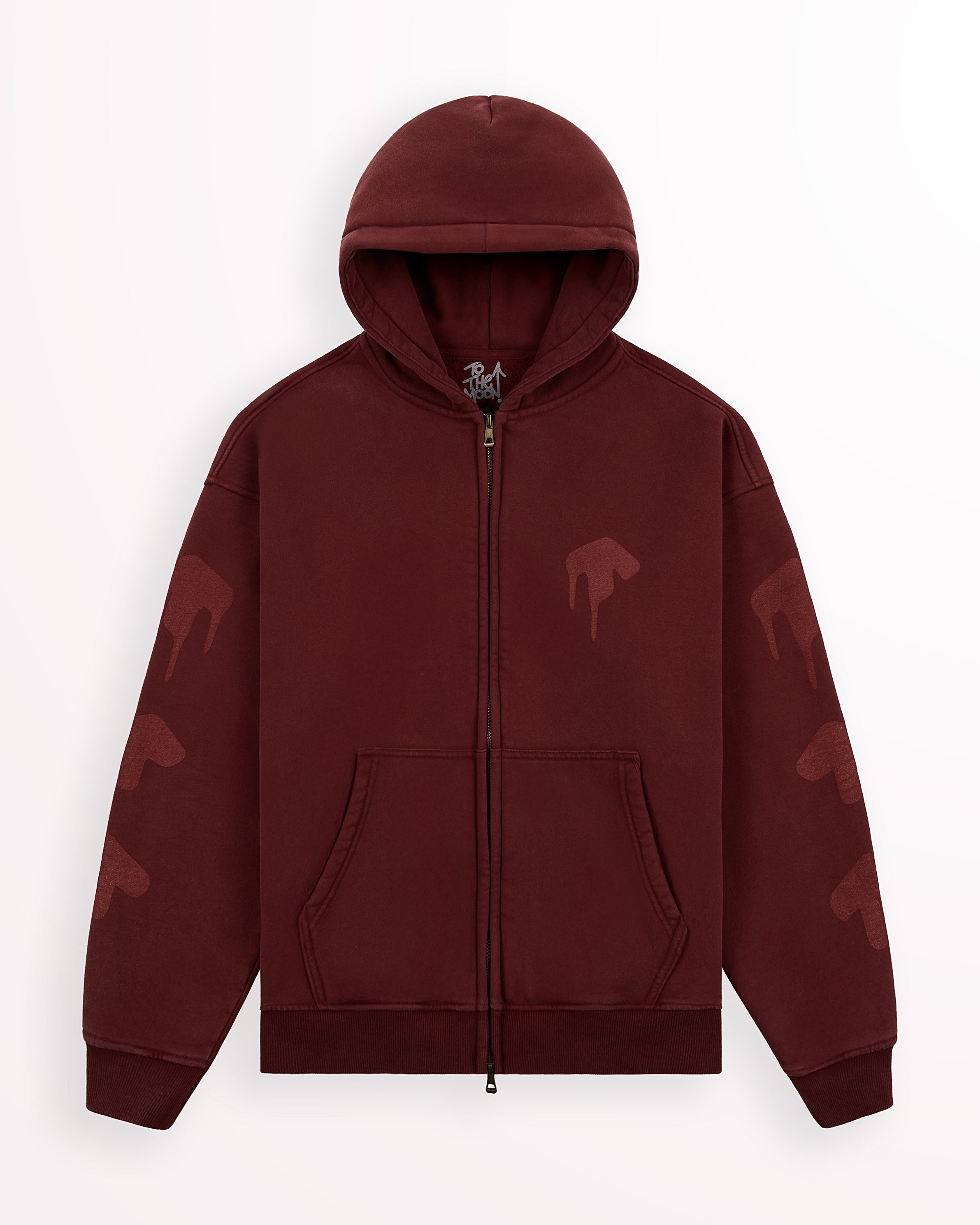 チャコール3d logo zip hoodieロゼミューズ新品 3d logo zip hoodie – BUNNY APARTMENT