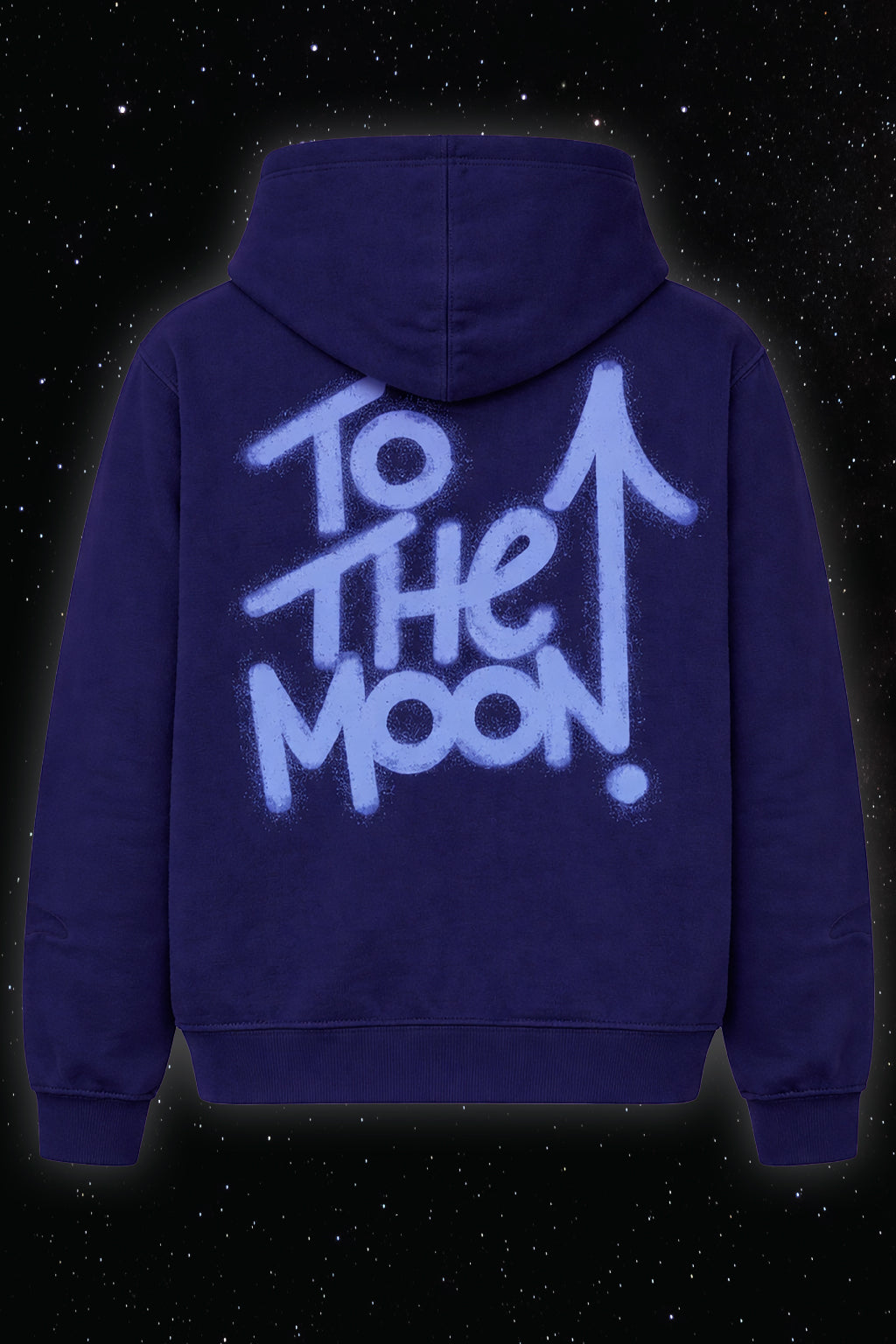 TTM CORE HOODIE - MIDNIGHT BLUE – To the Moon Clothing Store